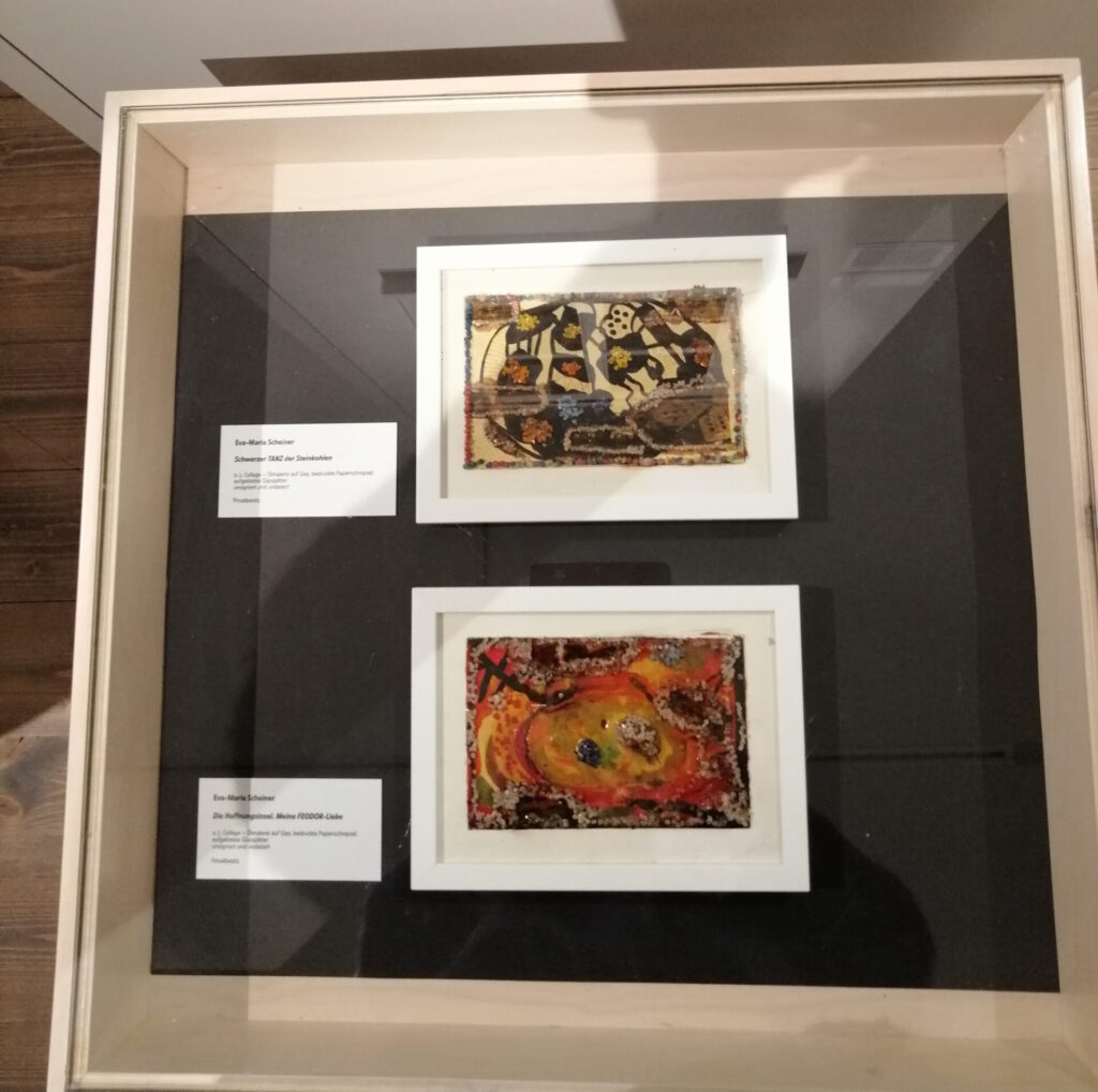 Bilder Eva Maria Scheiner Ausstellung 2021 in Dinkelsbühl