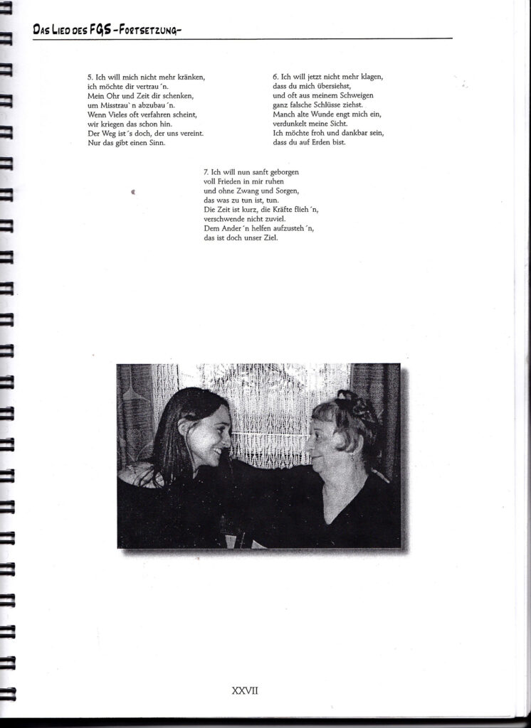 Liedtext 'Unser Ziel' Fortsetzung