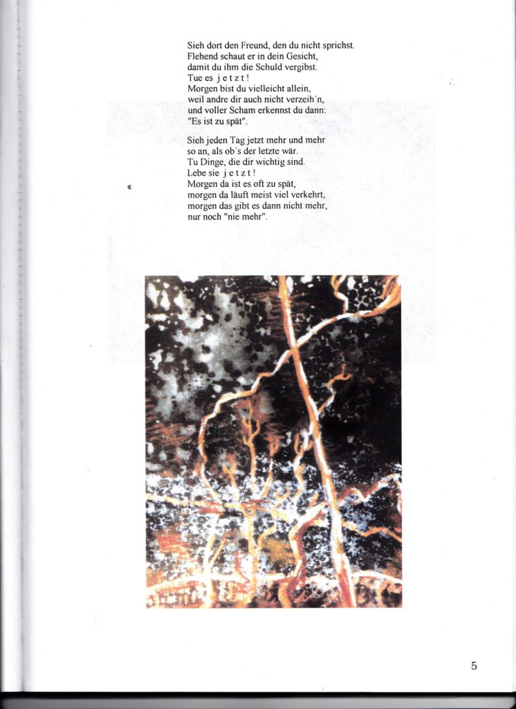 Liedtext 'Jetzt' Fortsetzung