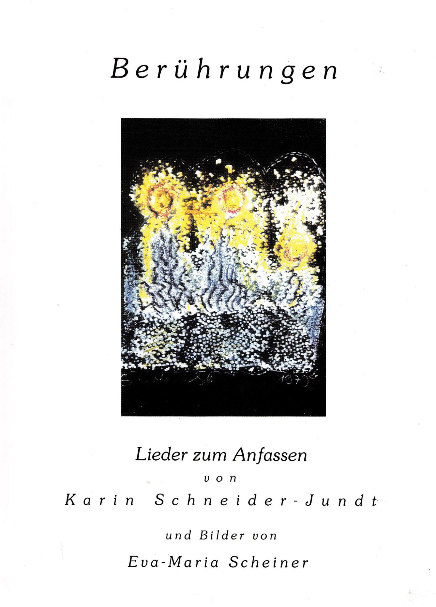 Cover Liederbuch Berührungen