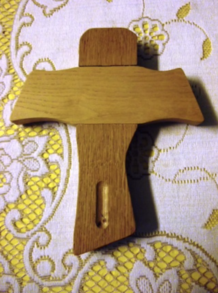 Ein Kreuz zum Anfassen - Rückseite