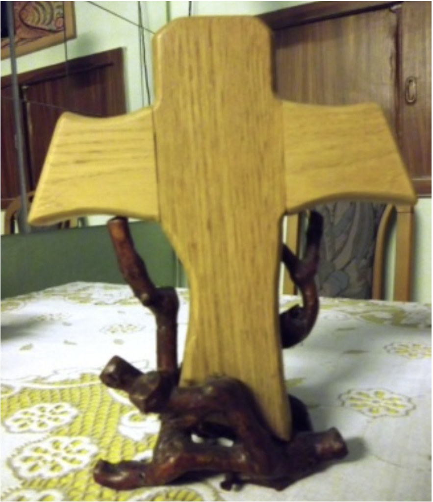 Ein Kreuz zum Anfassen - Vorderseite